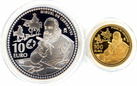Испания 10 + 100 евро 2013 Мигель Сервантес