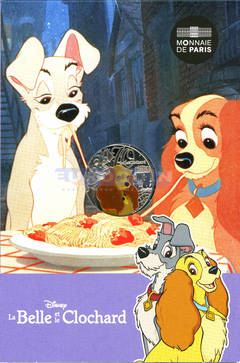 Франция 10 Евро 2025 Леди и Бродяга UNC