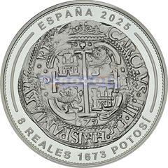 Испания 10 евро 2025 Карлос II