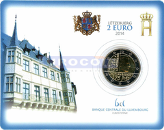 Люксембург 2 евро 2014, 175 лет независимости BU