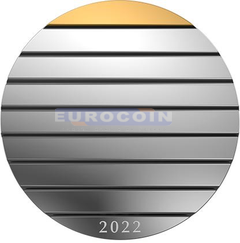 Латвия 5 евро 2022 Банк Латвии