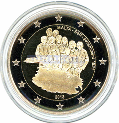 Мальта 2 евро 2013 Собственное правительство PROOF