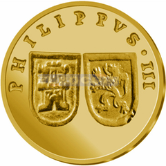 Испания 20 евро 2015 Сокровища нумизматики
