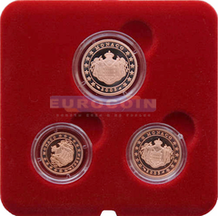 Монако набор евро 2005 PROOF (3 монеты) 