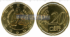 Сан Марино 20 центов 2013