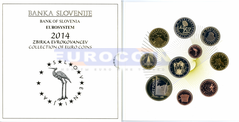 Словения набор евро 2014 PROOF (10 монет)