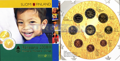 Финляндия набор евро 2008 II BU (9 монет)