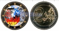 Германия 2 евро 2019 Берлинская стена (C)