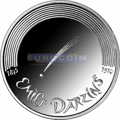 Латвия 5 евро 2015 Эмилс Дарзиньш