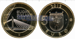 Финляндия 5 евро 2012 Лапландия I