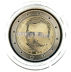 Словения 2 евро 2026 Иван Цанкар PROOF