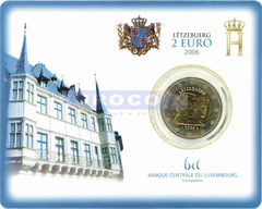 Люксембург 2 евро 2006 Принц Гийом BU