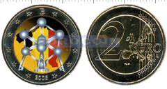Бельгия 2 евро 2006 Атомиум (C)