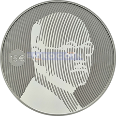 Эстония 15 Евро 2025 Отто Штрандман