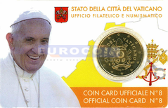 Ватикан 50 центов 2017 BU