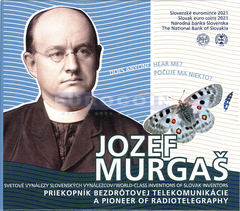 Словакия Набор Евро 2021 Юзеф Мургаш (8 монет)