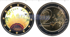Литва 2 евро 2023 Литва с Украиной (C)