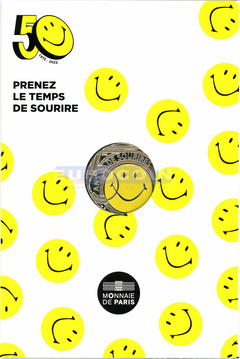 Франция 10 евро 2022 «SMILEY» UNC