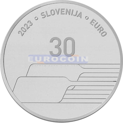 Словения 30 евро 2023 Национальный день спорта