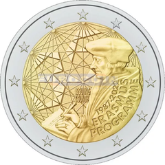 Набор монет 19 x 2 евро 2022, 35 лет Программе ERASMUS