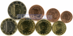 Люксембург набор евро 2007 UNC