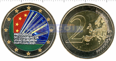 Португалия 2 евро 2021 Председательство в ЕС (C)