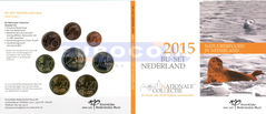 Нидерланды набор евро 2015 BU (8 монет) 