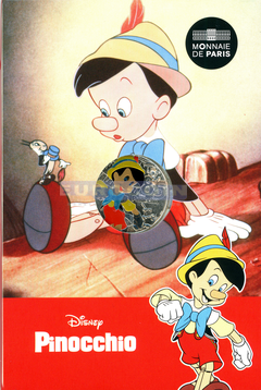 Франция 10 Евро 2025 Пиноккио UNC