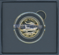 Италия 6 евро 2025 Береговая охрана PROOF