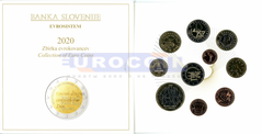 Словения набор евро 2020 BU (10 монет)