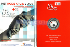 Нидерланды 5 евро 2017 Красный Крест PROOF