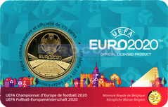 Бельгия 2,5 евро 2021 Чемпионат по футболу