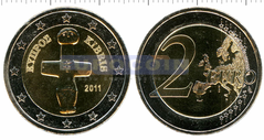 Кипр 2 евро 2011 Регулярная
