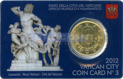 Ватикан 50 центов 2012 BU