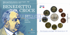 Италия набор евро 2016 BU (10 монет)