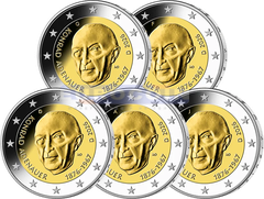 Германия 2 евро 2026 Конрад Аденауэр (A,D,F,G,J)