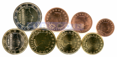 Люксембург набор евро 2004 UNC
