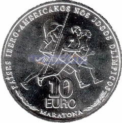 Португалия 10 евро 2007 Марафон