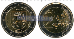 Латвия 2 евро 2025 Селия