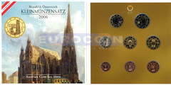 Австрия набор евро 2006 BU (8 монет)