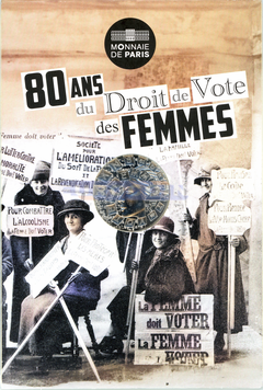 Франция 10 Евро 2024 Избирательное право женщин UNC