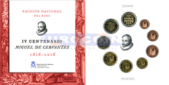 Испания набор евро 2016 BU (9 монет)