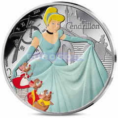 Франция 10 Евро 2025 Золушка