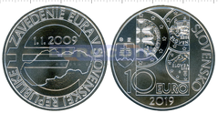 Словакия 10 евро 2019 евро в Словакии