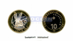 Швейцария 10 франков 2020 Европейский заяц