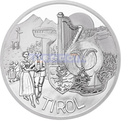 Австрия 10 евро 2014 Тироль PROOF