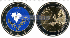 Финляндия 2 евро 2008 Права человека (C)