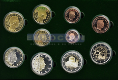 Люксембург набор евро 2025 PROOF (10 монет)
