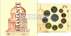 Италия набор евро 2014 BU (10 монет)
