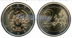 Словения 2 евро 2025 Мики Мустер